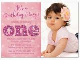 1 Year Old Birthday Invitation Card Sample 1st Birthday and Baptism Invitations 1st Birthday and