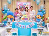 1 Year Old Birthday Party Decorations Baby 39 S One Year Old Birthday Celebration Pocoyo theme