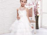 10 Year Old Birthday Dresses Aliexpress Com Buy Ball Gown Wedding Dresses Lace White
