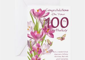 100 Year Old Birthday Card 100 Years Old Birthday Greeting Cards Card Ideas