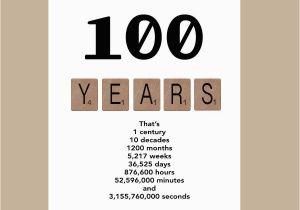100 Year Old Birthday Card 100th Birthday Card Milestone Birthday Card 100 Birthday