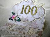 100 Year Old Birthday Card Crafty Creations by A J 100 Years Old Wow