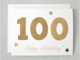 100th Birthday Card Ideas 100th Birthday Card 100th Milestone Birthday Card 100th