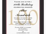 100th Birthday Invitation Wording 100th Centennial Birthday Invitation Zazzle