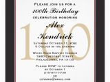100th Birthday Invitation Wording 100th Centennial Birthday Invitation Zazzle
