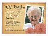 100th Birthday Invitations Ideas 100th Birthday Vintage Daisy Photo Invitations Zazzle