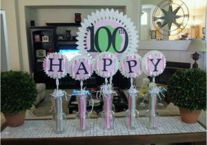 100th Birthday Party Ideas Decorations 24 Best 100th Birthday Images On Pinterest Anniversary