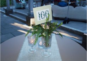 100th Birthday Party Ideas Decorations No Sew Burlap Table Runners Easy Diy Kristinpotpie