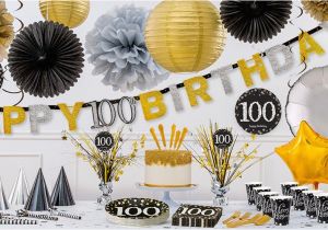 100th Birthday Party Ideas Decorations Sparkling Celebration 100th Birthday Party Supplies