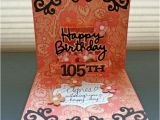 105th Birthday Card Altered Scrapbooking Happy 105th Birthday Agnes