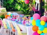 10th Birthday Girl Ideas Kara 39 S Party Ideas Colorful Modern 10th Birthday Party