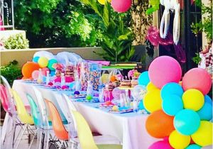 10th Birthday Girl Party Ideas Kara 39 S Party Ideas Colorful Modern 10th Birthday Party