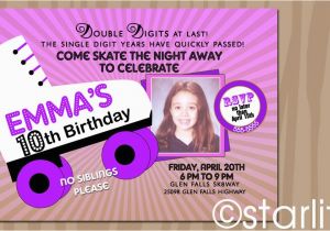 10th Birthday Invitation Quotes 10th Birthday Invitation Wording A Birthday Cake