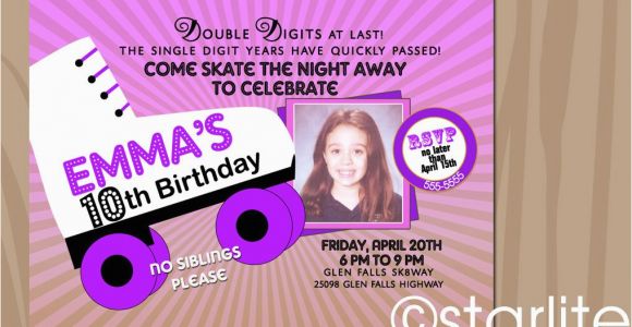 10th Birthday Invitation Quotes 10th Birthday Invitation Wording A Birthday Cake