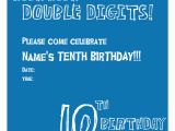 10th Birthday Invitation Quotes Quotes for Boys 10th Birthday Quotesgram