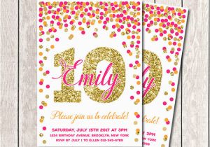 10th Birthday Party Invitation Wording Ideas 10th Birthday Invitation Ideas Jin S Invitations