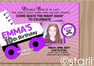 10th Birthday Party Invitation Wording Ideas 10th Birthday Invitation Wording A Birthday Cake