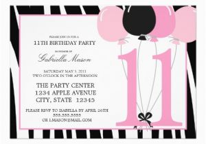 11th Birthday Invitation Wording 11th Birthday Party Invitations Wording Free Invitation