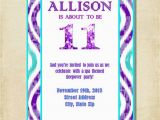 11th Birthday Invitation Wording 14 Best Images About 11th Birthday On Pinterest