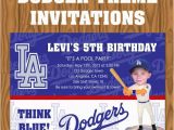 12 Los Angeles Lakers Birthday Ticket Invitations Invitations Items Similar to Los Angeles Dodgers Baseball theme