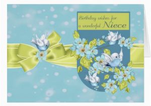 123 Free Birthday Cards for Niece Niece Birthday Greeting Card with Pretty Birds Zazzle
