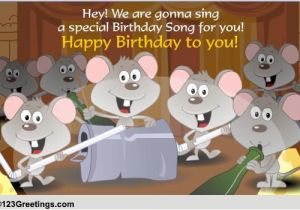 123 Singing Birthday Cards A Special Birthday song Free songs Ecards Greeting Cards