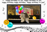 123 Singing Birthday Cards Singing Birthday Bear Free Smile Ecards Greeting Cards