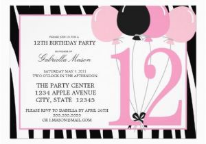 12th Birthday Invitation Wording 17 Best Images About 12th Birthday Party Invitations On