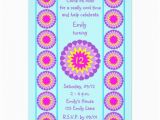 12th Birthday Invitation Wording Personalized 12 Birthday Party Invitations