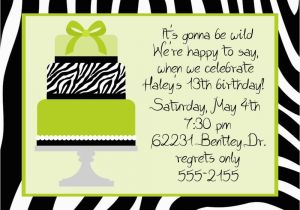 12th Birthday Invitation Wording Printable Birthday Invitations for 12 Year Old Girls