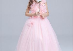 13 Year Old Birthday Dresses Teenage 10 12 13 Years Old Pink Flowers Princess Girls