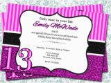 13 Year Old Birthday Party Invitations 13 Year Old Birthday Party Invitations Lijicinu