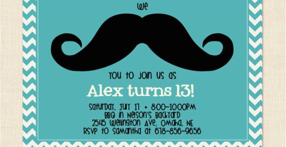 13 Year Old Birthday Party Invitations 13 Years Old Birthday Party Invitations Free Invitation