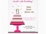 13 Year Old Birthday Party Invitations Free Printable 13 Year Old Birthday Invitation Template
