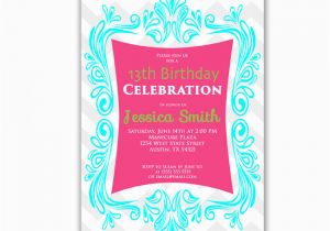 13th Birthday Boy Invitations 13th Birthday Invitations Printable Best Happy Birthday