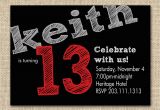 13th Birthday Boy Invitations 13th Birthday Party Invitation Ideas Bagvania Free