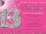 13th Birthday Card Template Free 13th Birthday Invitation Template orderecigsjuice Info