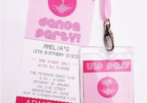13th Birthday Dance Party Invitations Best 25 13th Birthday Parties Ideas On Pinterest 13th
