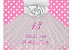 13th Birthday Dresses Free Printable 13 Year Old Birthday Invitation Template