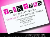 13th Birthday Invitation Wording Samples 13th Birthday Invitation Wording Best Party Ideas