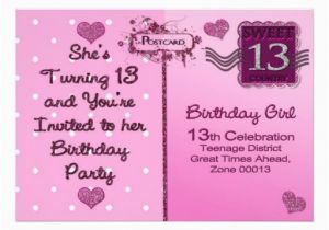 13th Birthday Invites Quotes for Girls 13th Birthday Quotesgram