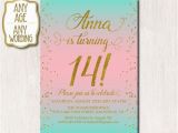 14th Birthday Party Invitations 14th Birthday Invitation Ideas orderecigsjuice Info