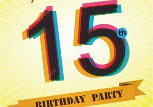 15 Birthday Party Invitations 15 Narozenin Strana Vyzvat Sablony Design V Retro Stylu