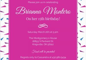 15 Birthday Party Invitations Invitation for 15 Birthday Party orderecigsjuice Info