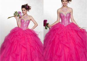 15 Year Old Birthday Dresses Cheap Price Shiny Crystal Sweet Girls Quinceanera Dresses