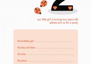 15 Year Old Birthday Invitations 2 Year Old Birthday Party Invitations Cimvitation