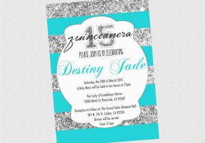 15th Birthday Invitation Wording Quinceanera 15th Birthday Invitation by Pixelperfectinvites