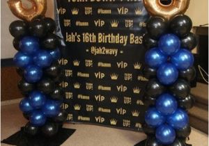 16 Birthday Decorations for Boy Boy 16th Birthday Invitation