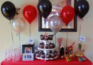 16 Birthday Decorations for Boy Sixteenth Birthday for A Guy Sweet Sixteen Party Ideas