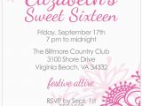 16 Birthday Invitation Wording Sweet Sixteen Invitation Wording Template Resume Builder